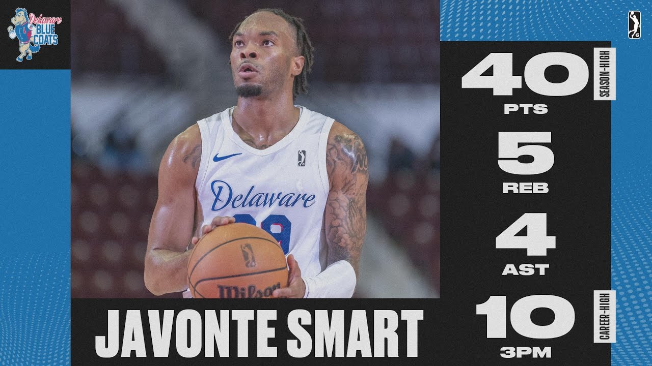 Javonte Smart Records Season-High 41 PTS & Career-High 10 3PM In Blue Coats Win!
