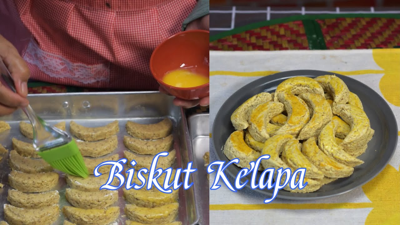 Biskut Kelapa Kuih Legend Hari Raya Orang Dulu-Dulu