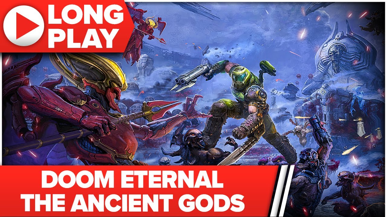 Doom Eternal: The Ancient Gods Part 1&2 │ 100% Cinematic Longplay │ Nightmare │ No Commentary