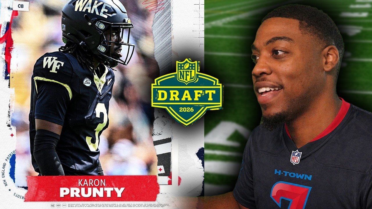 Karon Prunty Highlights Reaction | New England Patriots - NFL Draft 2026