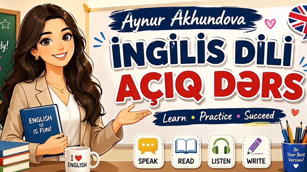 Ingilis -dili Vl Sinif (Aciq ders)