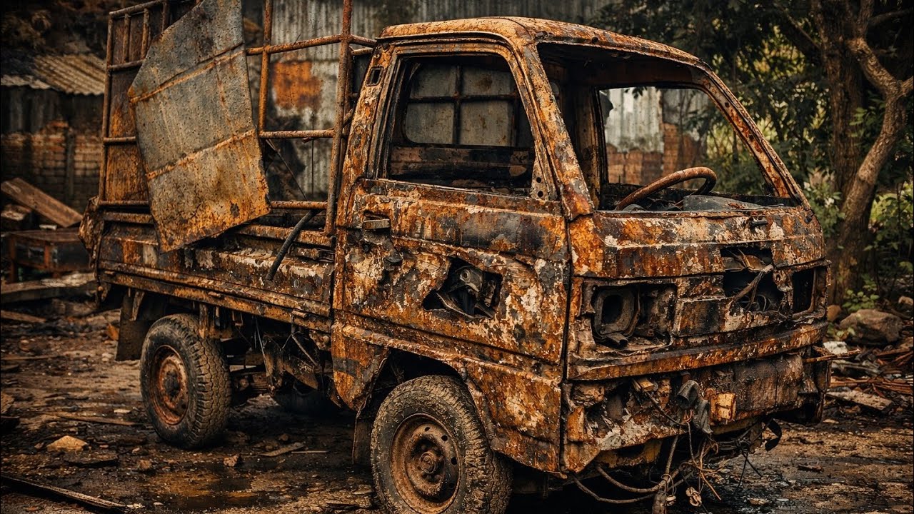 Extreme Car Restoration | Abandoned Suzuki Carry Reborn
