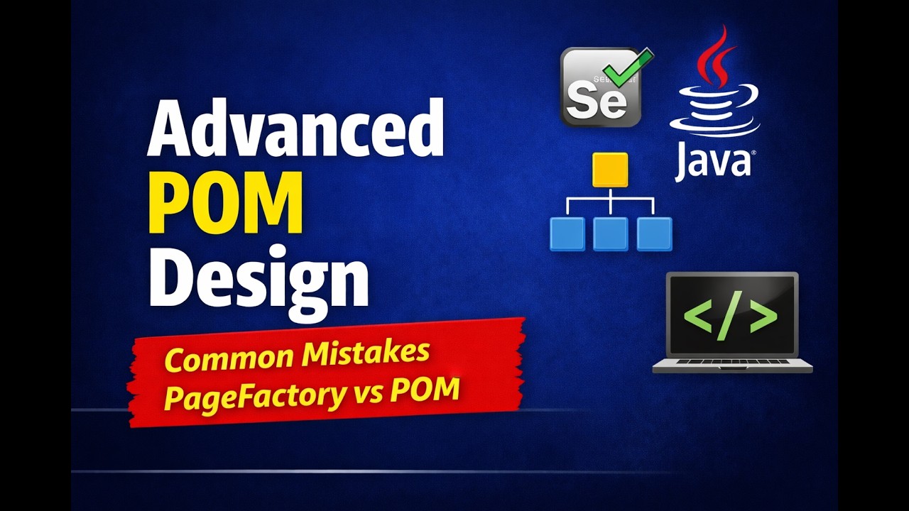 Series 3: Advanced Page Object Model in Selenium | POM Interview Questions