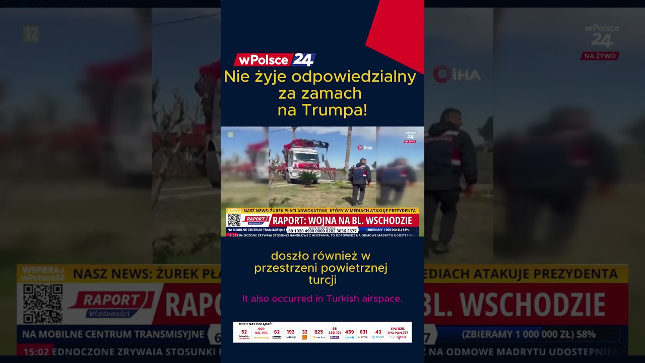 Nie żyje odpowiedzialny za zamach na Trumpa!