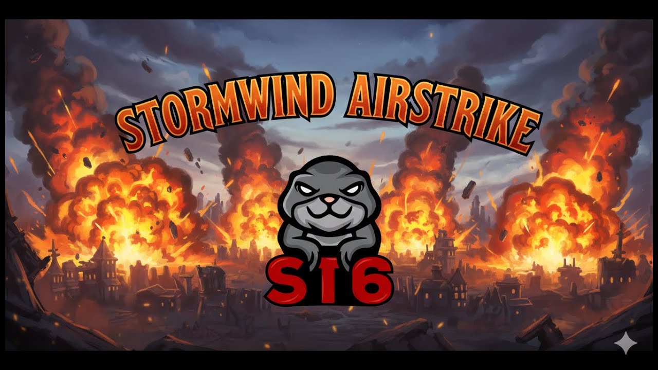 Seal Team 6 Stormwind Airstrike PVP Classic Anniversary