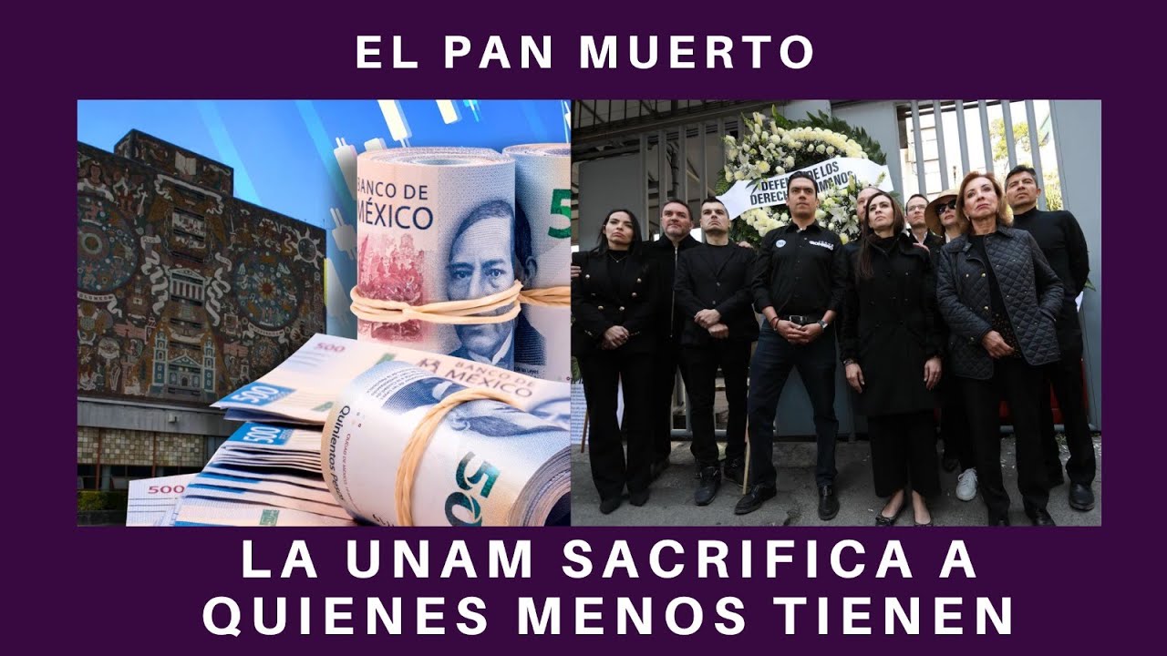 EL PAN HACE el RIDÍCULO EN LA CNDH; LA ÉLITE de la UNAM NO QUIERE QUE le TOQUEN un PESO