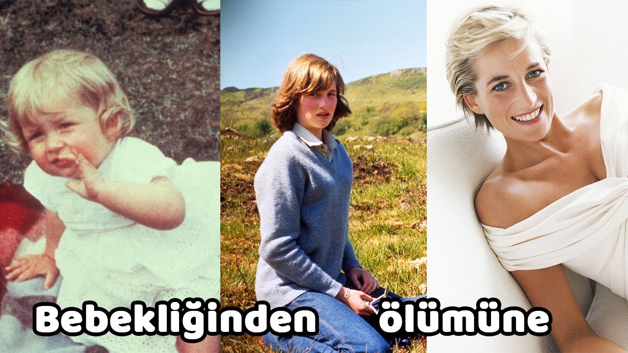 1 Yaşından 36 Yaşına Prenses Diana