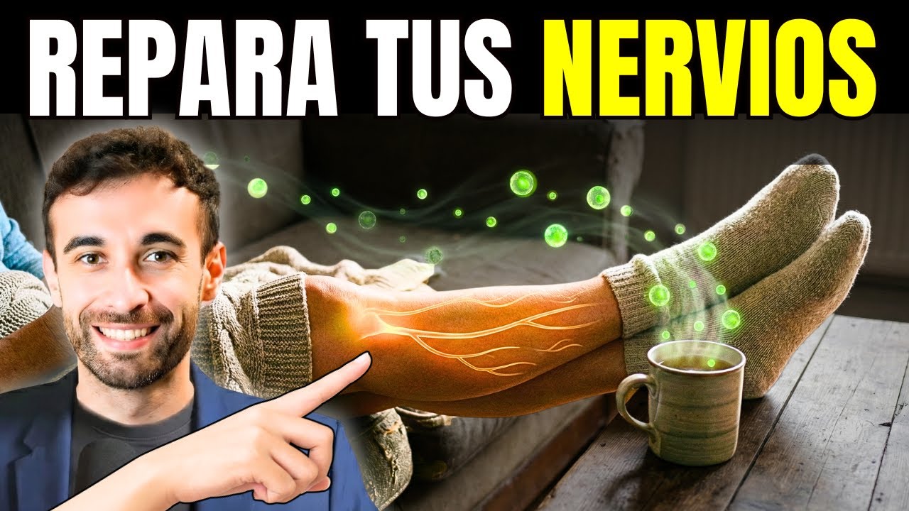 Esta BEBIDA Apaga el Dolor de NERVIOS en Manos y Pies (Sin Sedarte)
