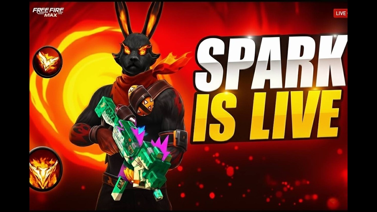 ROAD TO GRANDMASTER ! FREE FIRE LIVE WITH SPARK - #realsparkgaming27#nonstopgaming#freefirelive