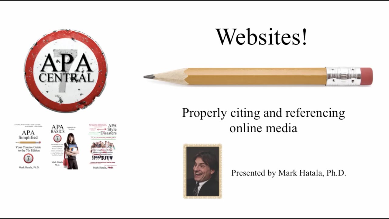 APA Style 7th Edition - Citing and Referencing Websites - APA Simplified