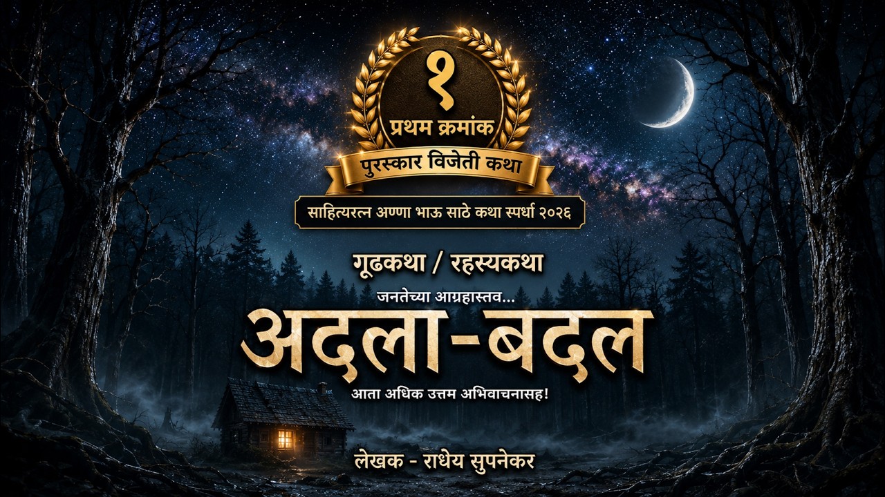 अदला-बदल | Marathi Rahasya Katha | Gudh Katha | Suspense Horror Thriller | Audio book | Re-upload