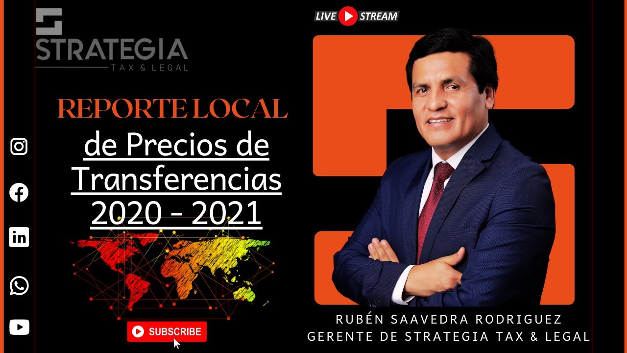 REPORTE LOCAL PRECIOS DE TRANSFERENCIA 2020 - 2021