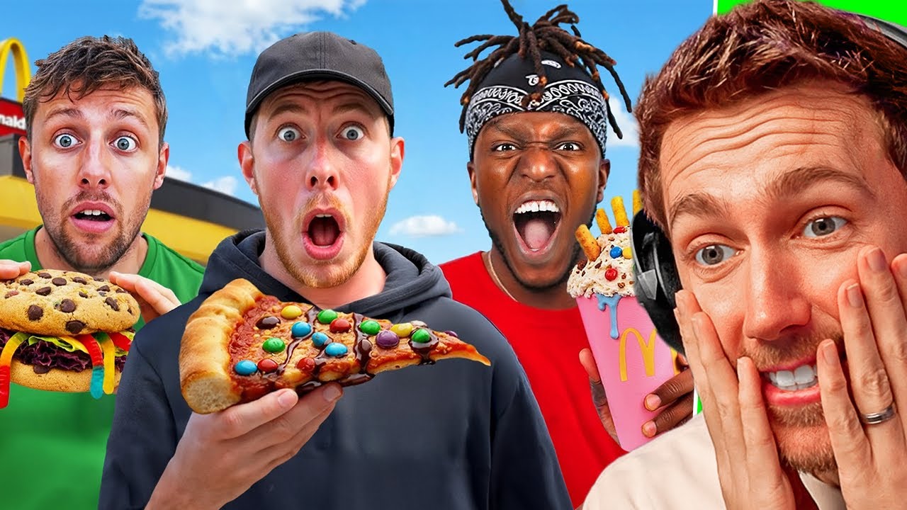 Miniminter реагирует на странные сочетания еды на YouTube!
