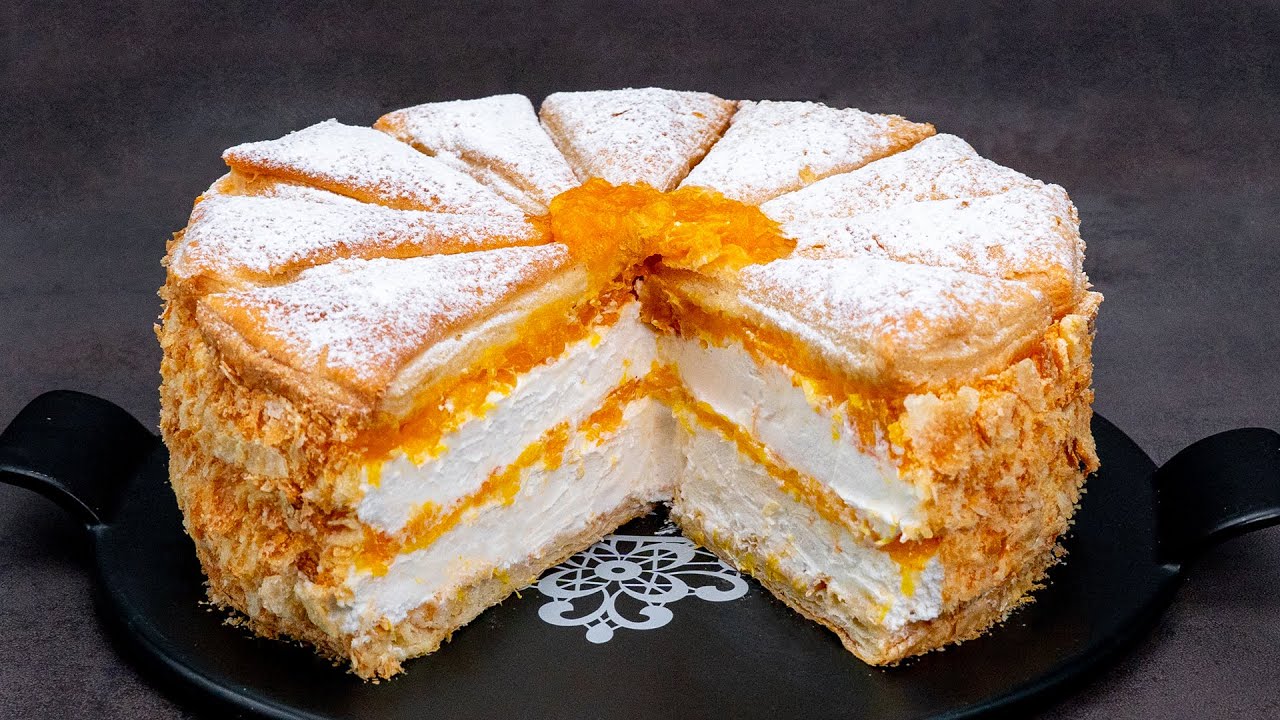 Купила все слоеное тесто из магазина! Торт вкуснее Наполеона