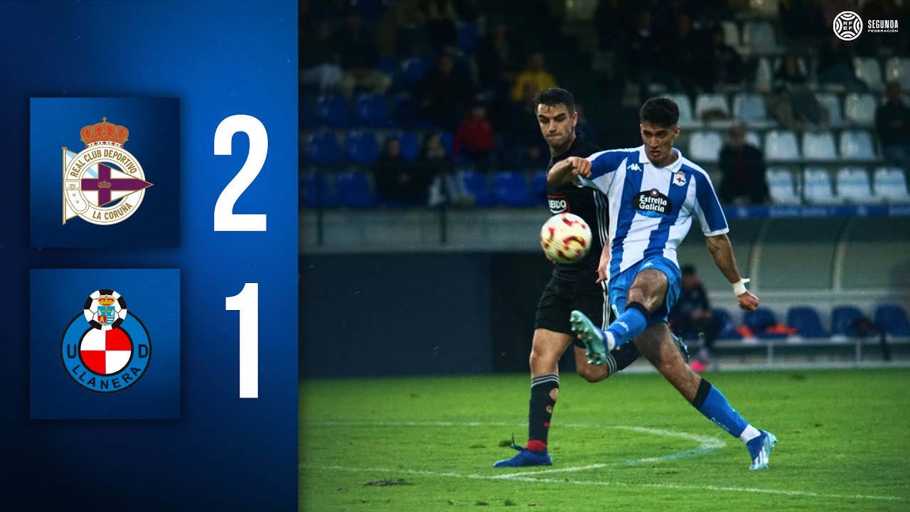 D&eacute;por Fabril 2-1 UD Llanera | RESUMEN Segunda Federaci&oacute;n Jornada 14