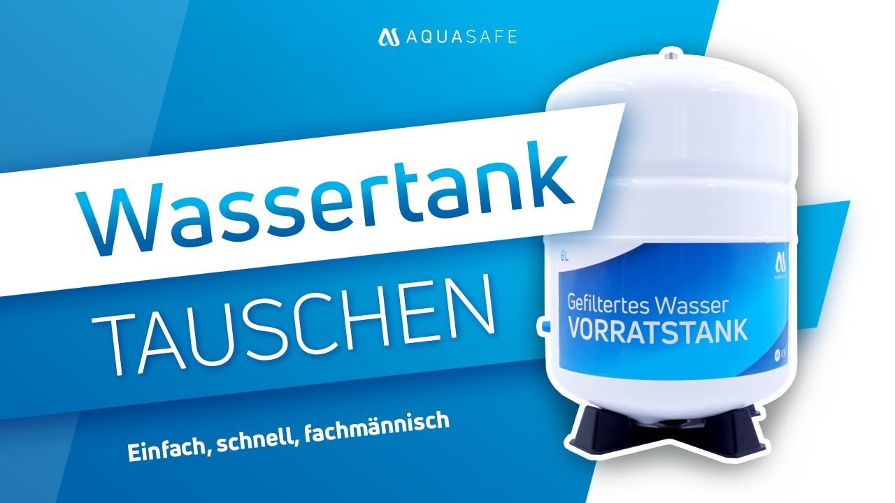 💧 Replacing the water storage tank - simple, fast, professional [for water filter osmosis systems]