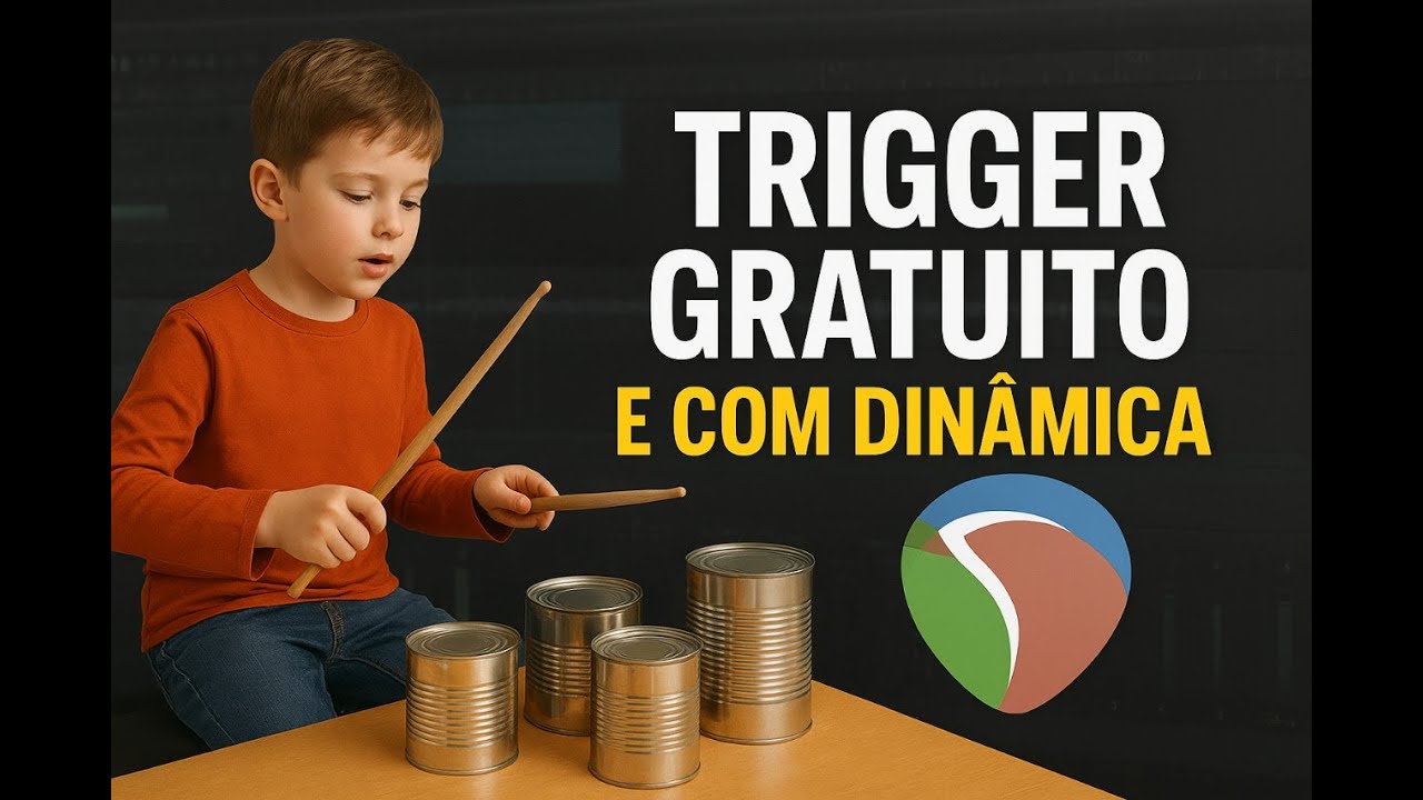 Trigger de bateria gratuito no Reaper