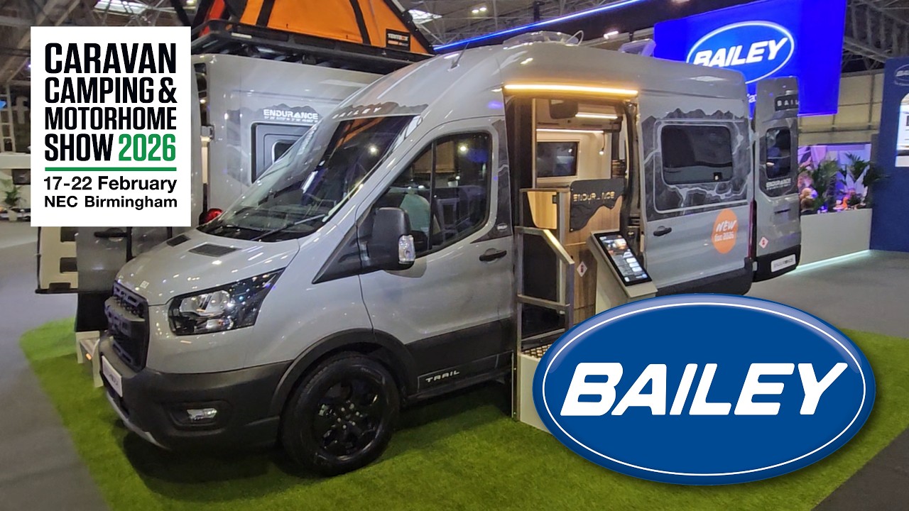 2026 Bailey Endurance E62 | NEC Show – Tour with Jody
