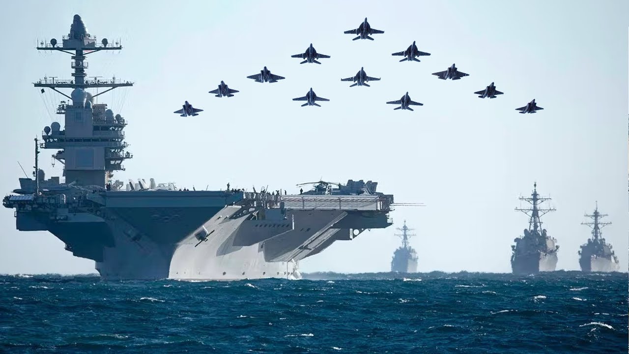 Tense Moment! US F/A-18 Bombs as USS Abraham Lincoln Operates Amid Gulf Tensions