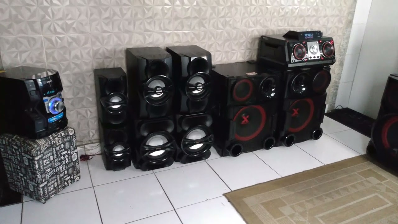 DUELO FORTE 😱🔥 LG CM 9730 VS PHILIPS FWT 9200 PEGUEM SEUS FONES URGENTE🔥