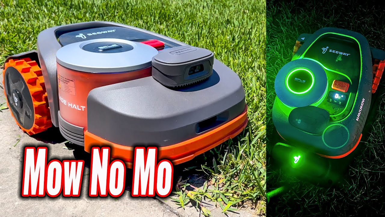 STOP MOWING! Segway Navimow H1500N-VF Robotic Cordless Mower with VisionFence Sensor