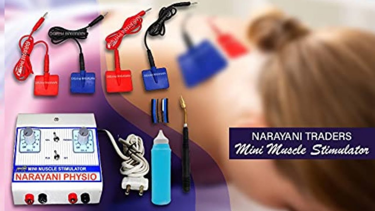 NARAYANI TRADERS&reg; Mini Muscle Stimulator MINI MS 2 Channel Electro Therapy!