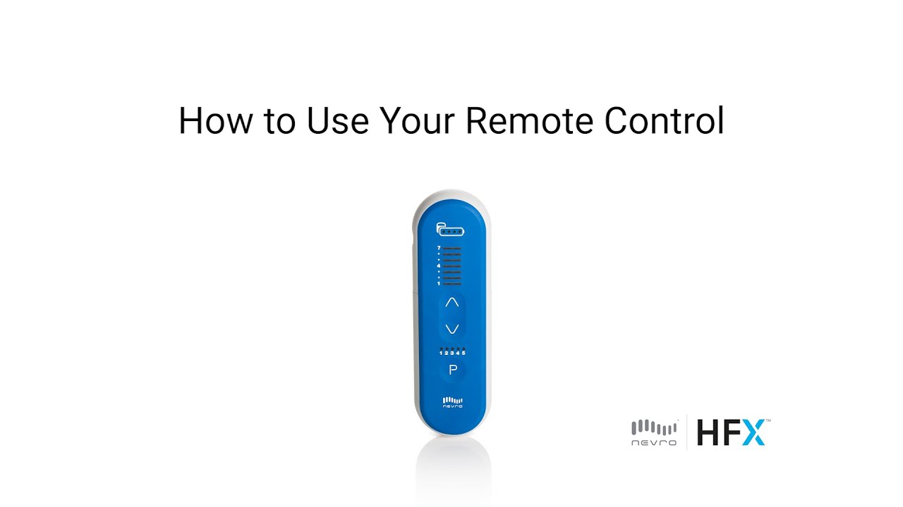 How to Use Your Remote Control