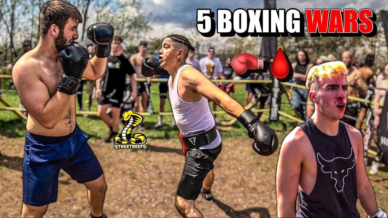 *NEW* 5 Streetbeefs Boxing Fights That Got Out of Hand
