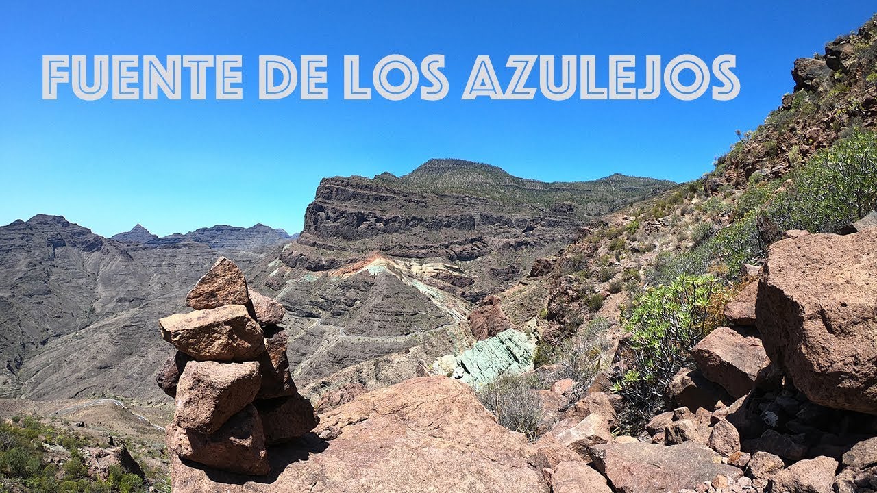 Fuente de Los Azulejos e Inagua, Mogán - Senderismo en Gran Canaria