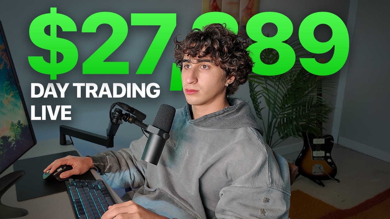 How I Made $27,389 Day Trading In 4 MINUTES