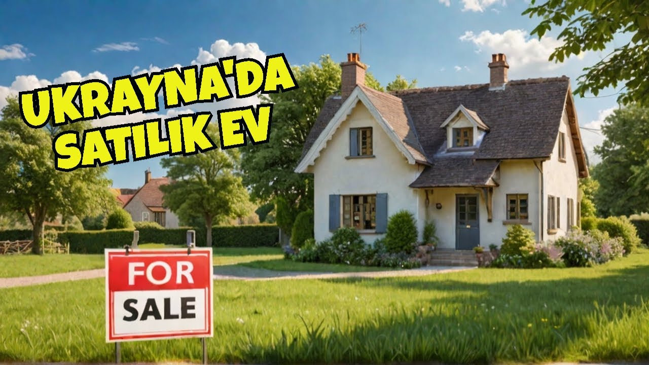 Ukrayna'da SATILIK KÖY EVİ 🏘️ Geziyoruz ve inceliyoruz