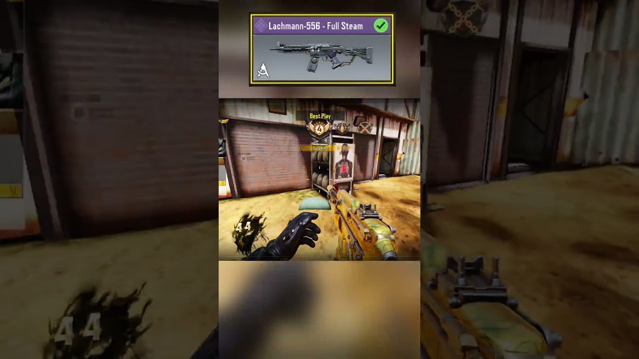 Lachmann-556 💀 バグ修正後 🔥 #codm #codmobile #fyp #viral