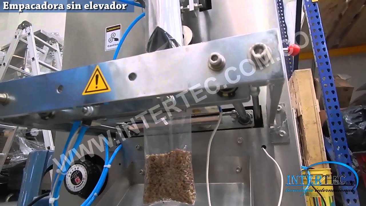 Empacadora de granos sin y con elevador - INTERTEC