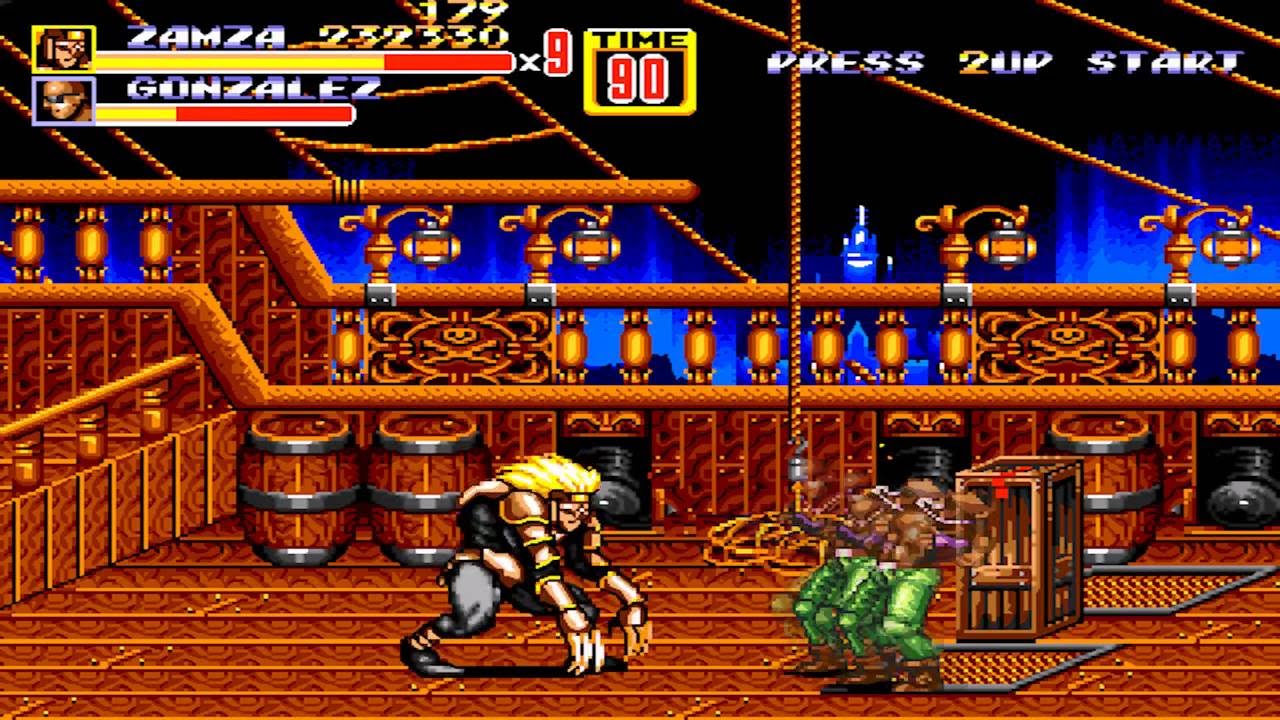 Streets of Rage 2 - Zamza playthrough
