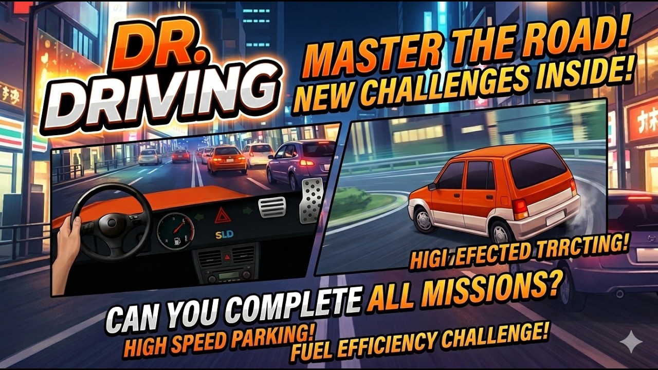 Dr. Driving Gameplay | All Mission Complete in One Video #1