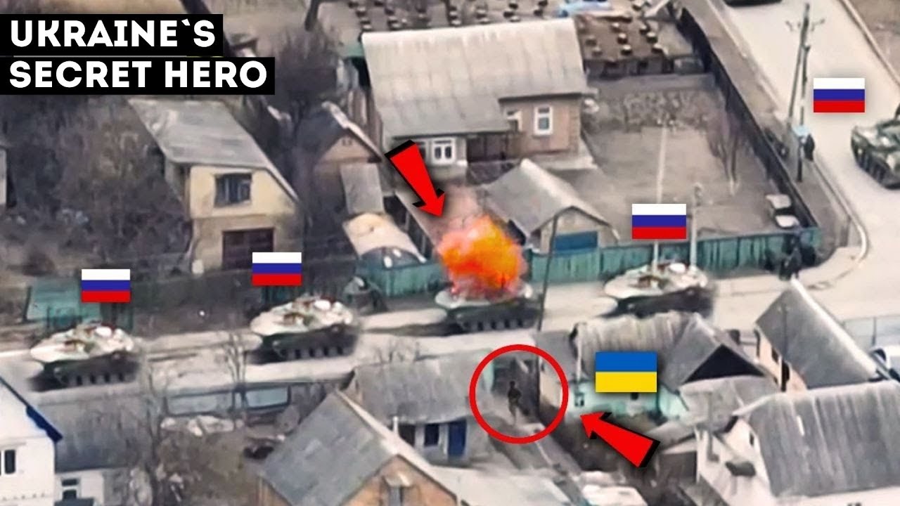 One-Man Army! Heroic Ukrainian Soldier Single-Handedly Destroyed the Russian Detachment!