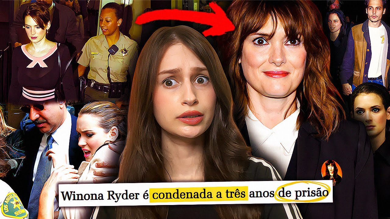 O lado OBSCURO de Winona Ryder: o escândalo que quase DESTRUIU sua carreira
