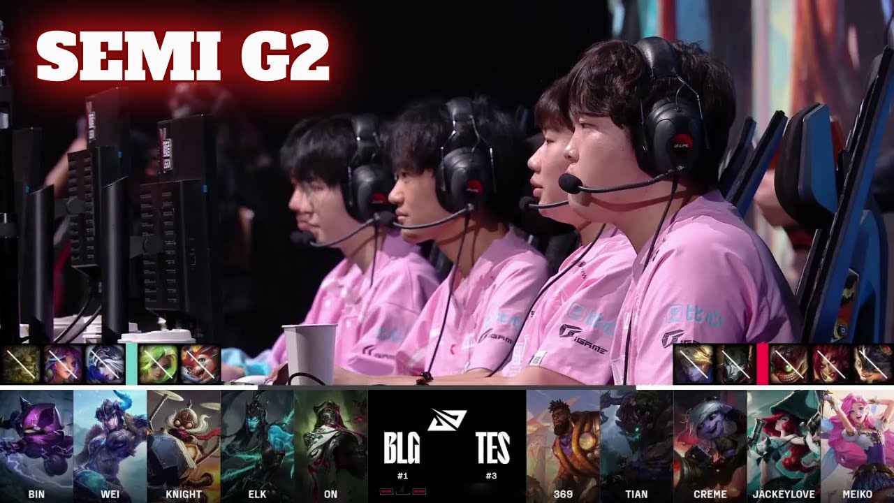 TES vs BLG - Game 2 | Semi Finals S14 LPL Summer Playoffs 2024 | Top Esports vs Bilibili Gaming G2