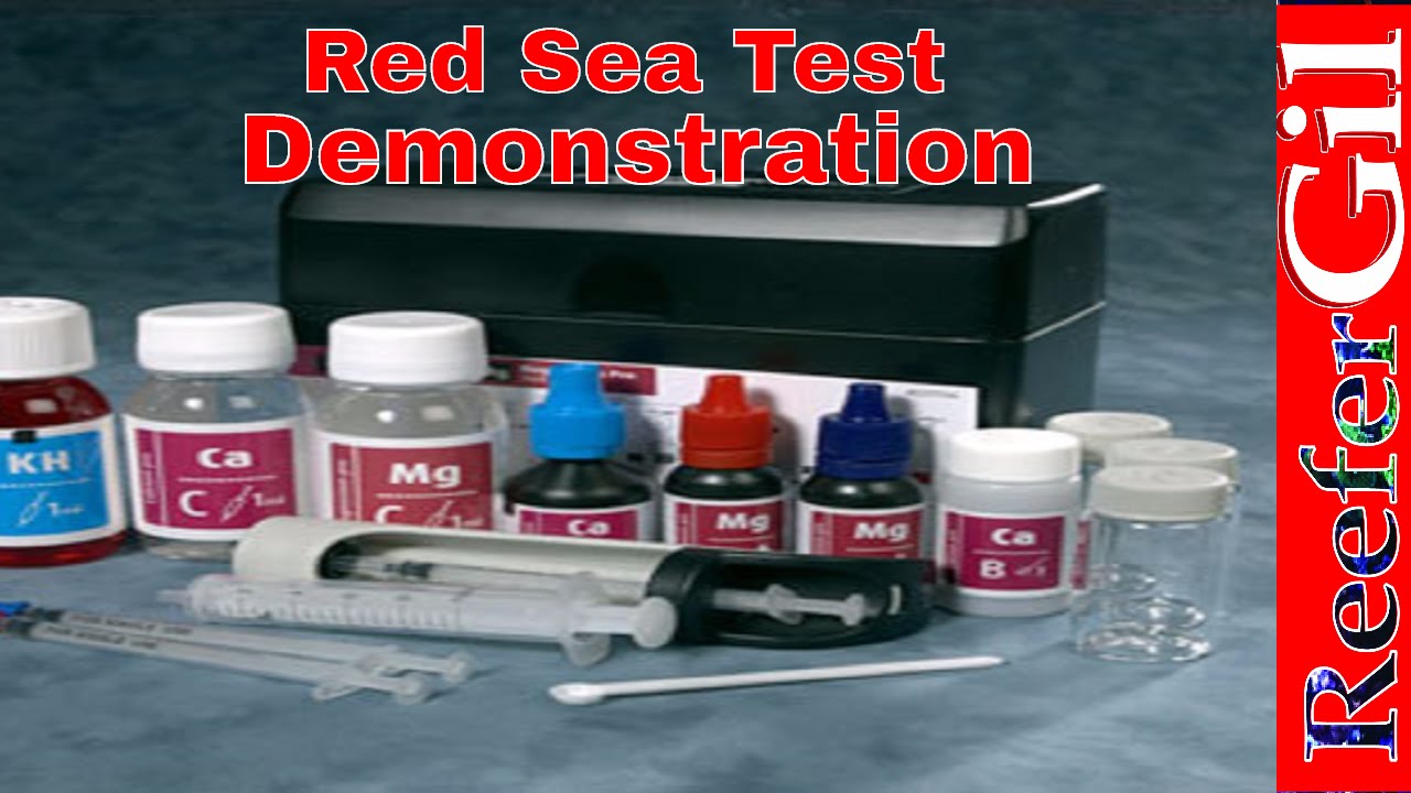 Rea Sea Pro Test Kit Demonstration