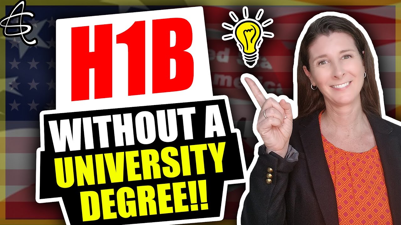 HOW TO GET H1B WITHOUT A UNIVERSITY DEGREE. Learn How You Can Get H-1b without going to University!
