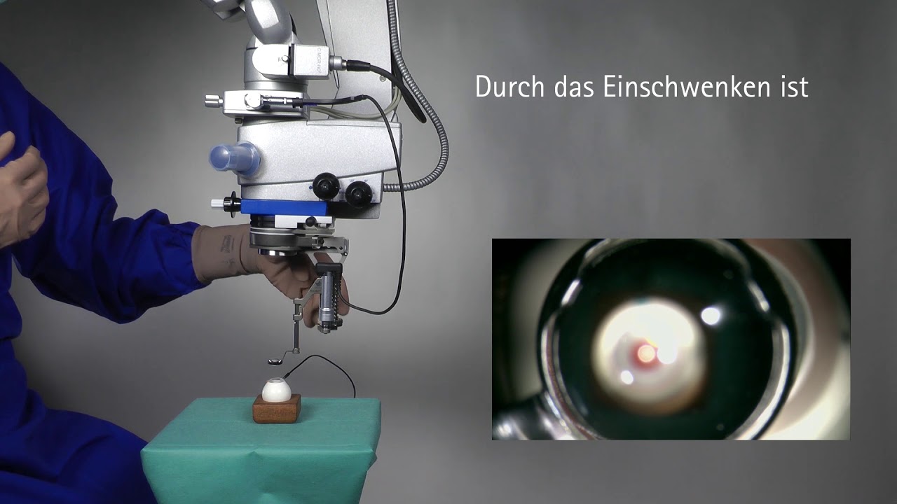 OCULUS BIOM&reg; 5cl, SDI&reg; 4c und WiFi HD Mini Lens (Tutorial 4/6, Deutsch: Fokussieren des Mikroskop)
