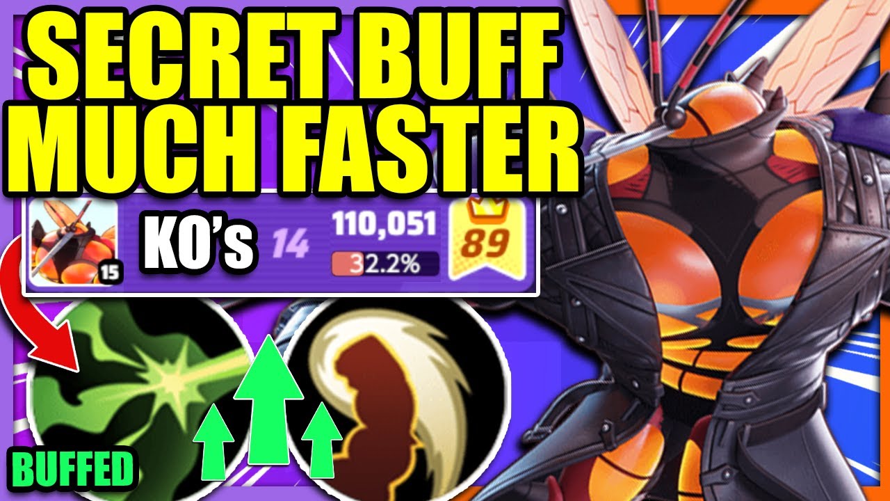 SECRET BUZZWOLE BUFF!! LEECH LIFE and SMACK DOWN are FASTER | Pokemon Unite