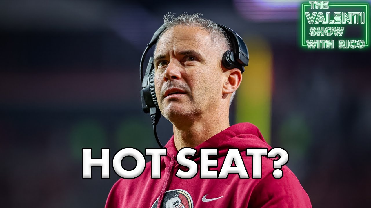 College Football Coaches On The Hot Seat In 2026 | The Valenti Show with Rico