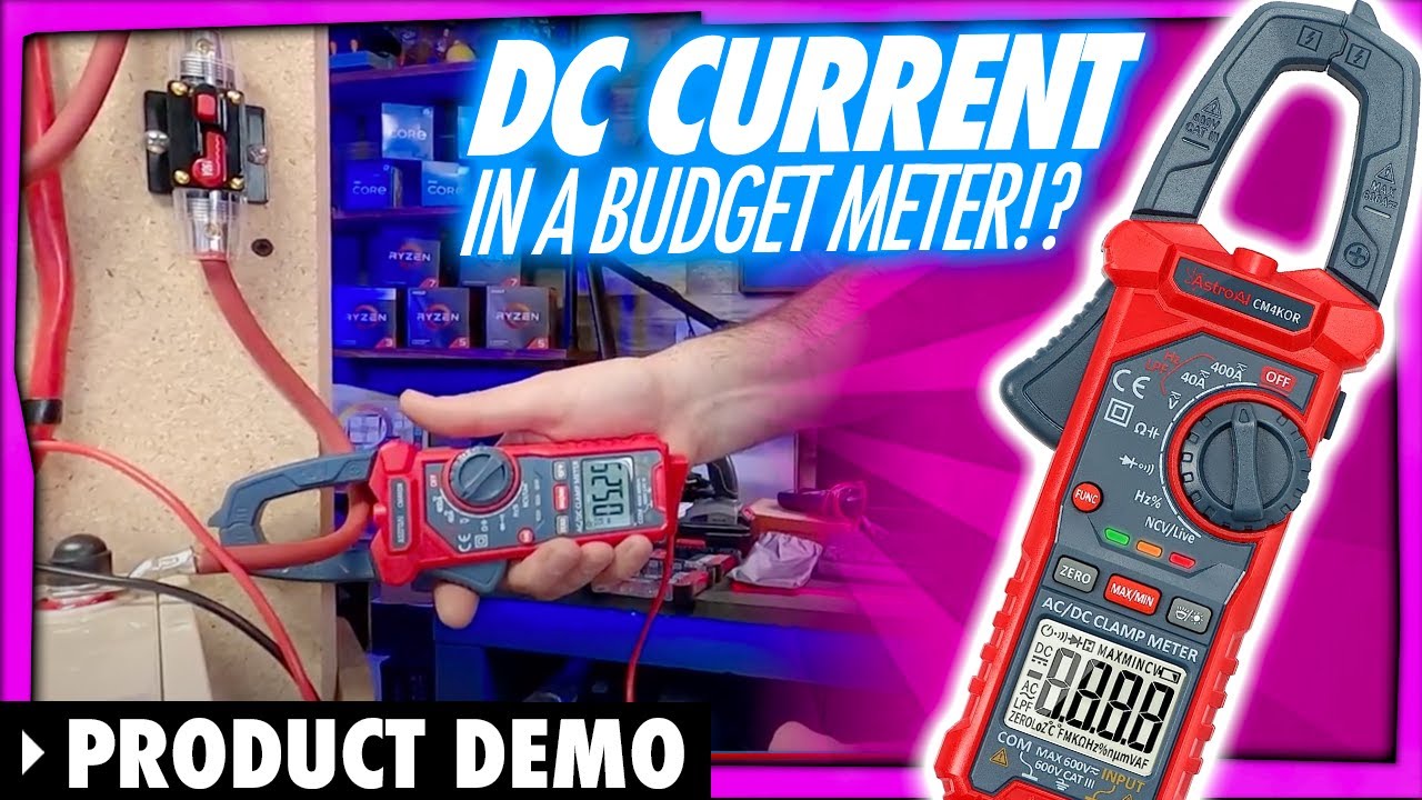 DC Current from a BUDGET Meter?!  It's here for your Solar and Off-grid Systems by AstroAI