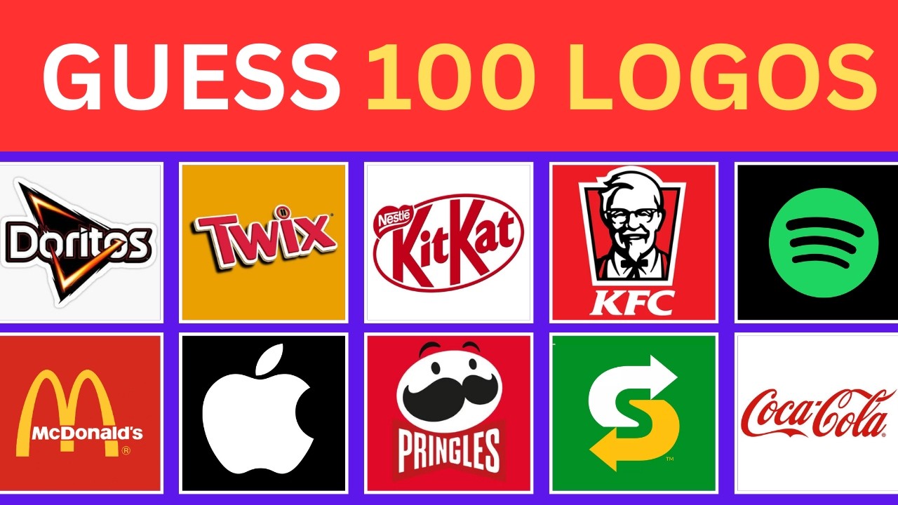 Guess The Logo In 5 Seconds | Crazy Logo Edition |Easy,Medium,Difficult Levels
