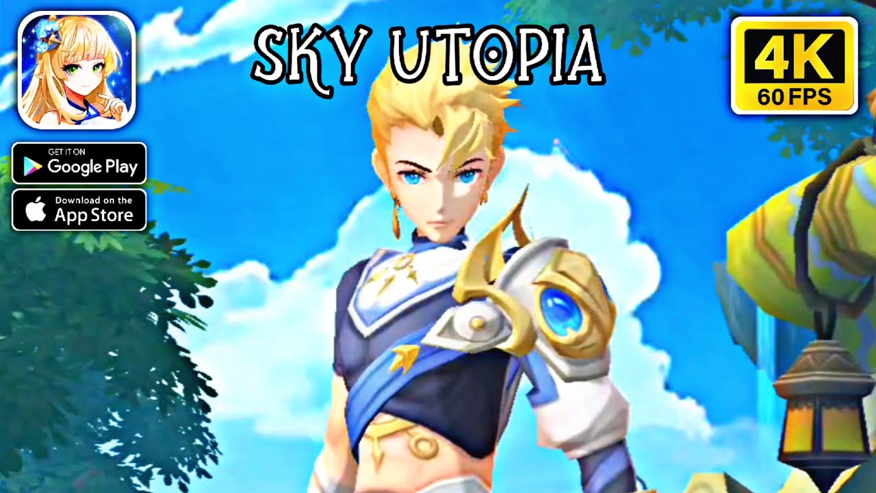 Sky Utopia || Android - iOS 4K 60fps Gameplay