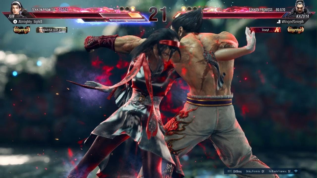 TEKKEN 8: INTENSE Jun vs. Kazuya Set!