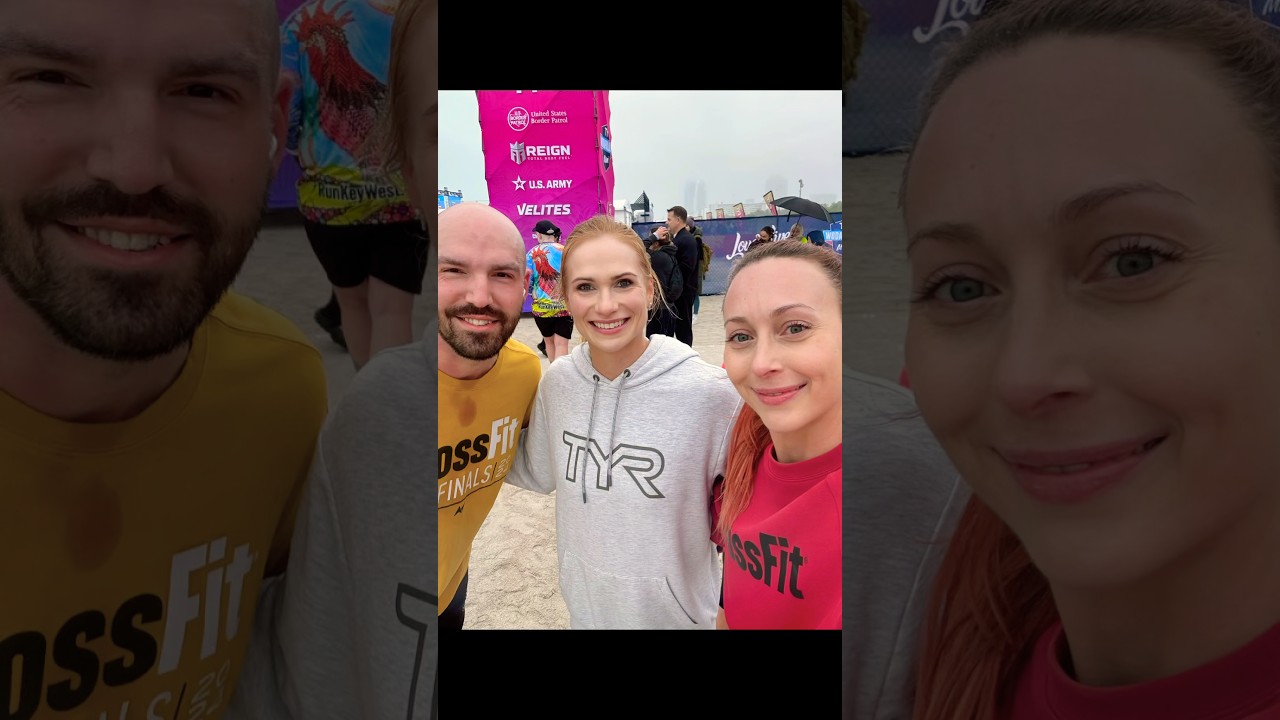 5km run in cold Miami with the Dottirs and the Buttery Bros! 