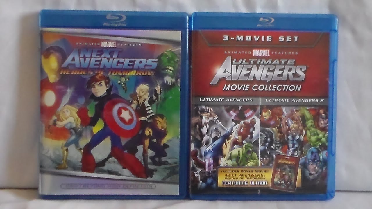 Unboxing Avengers Animated Movie Collection
