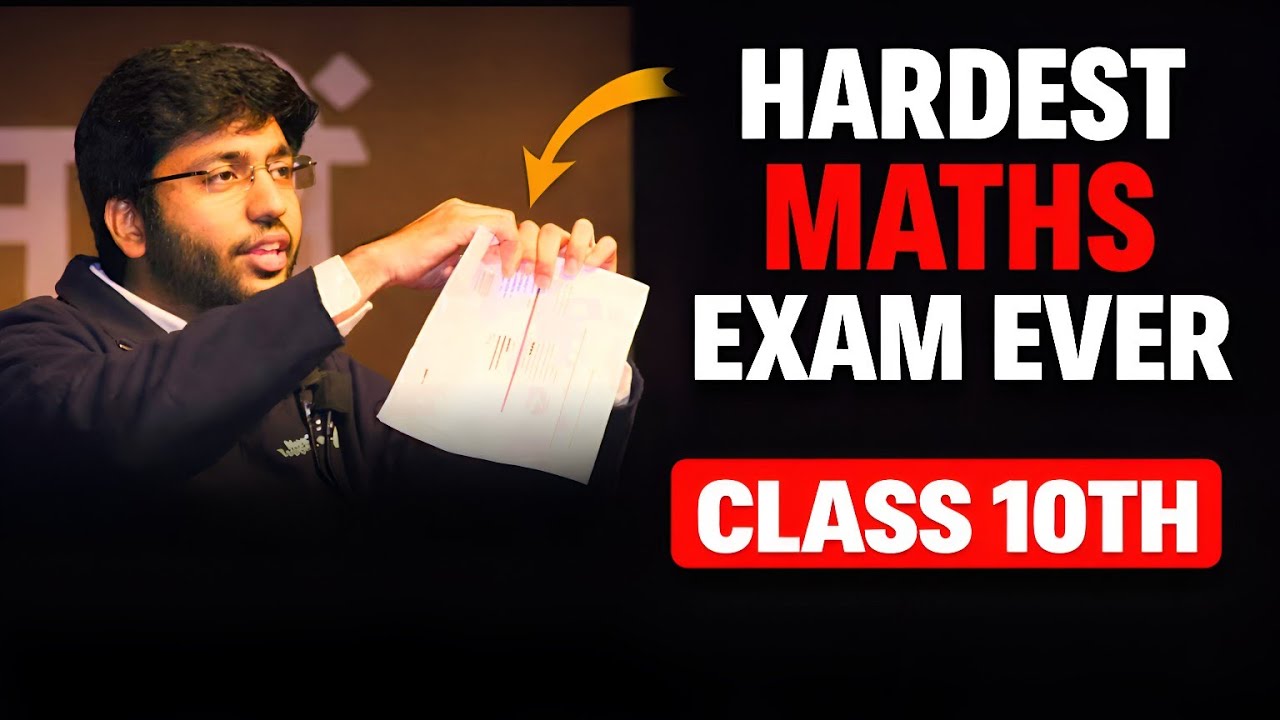 IS MATHS BOARDS 2026 THE HARDEST EXAM EVER?🔥 | SHOBHIT BHAIYA REACTED